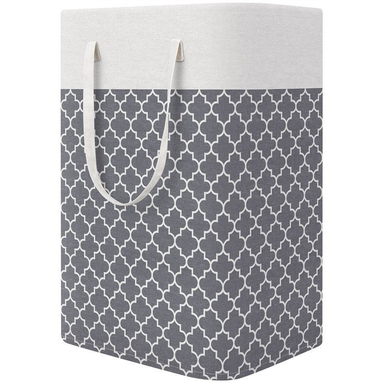 Large Laundry Basket Striped Foldable Storage Bag Laundry Baskets Vibrant Vaults