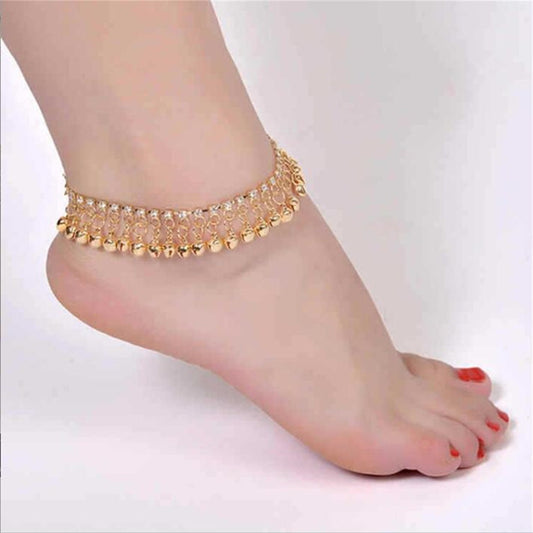 Retro Ethnic Style Beach Leisure Street Shooting Personality Anklet Vibrant Vaults