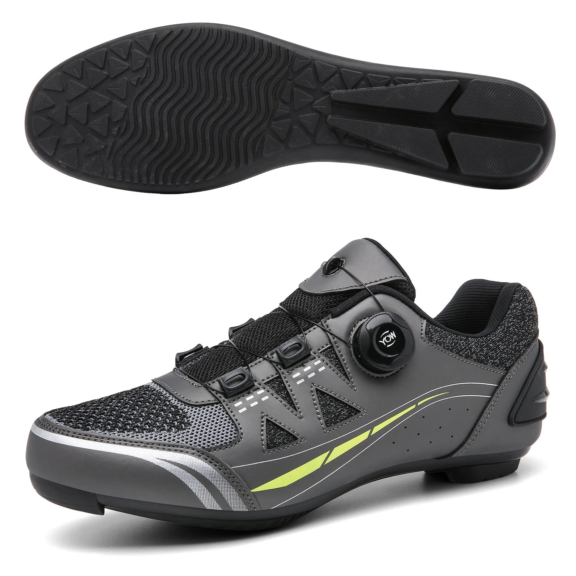 Men’s Cycling Shoes Self-locking Off-road Cycling Sneakers Women Mountain Bicycle Shoes Mesh Racing Shoes Dirt Road Bike Shoes Vibrant Vaults
