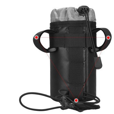 Bicycle Water Bottle Chartered Car Front Bag Thermal Insulation Polyester Cycling Bag Vibrant Vaults