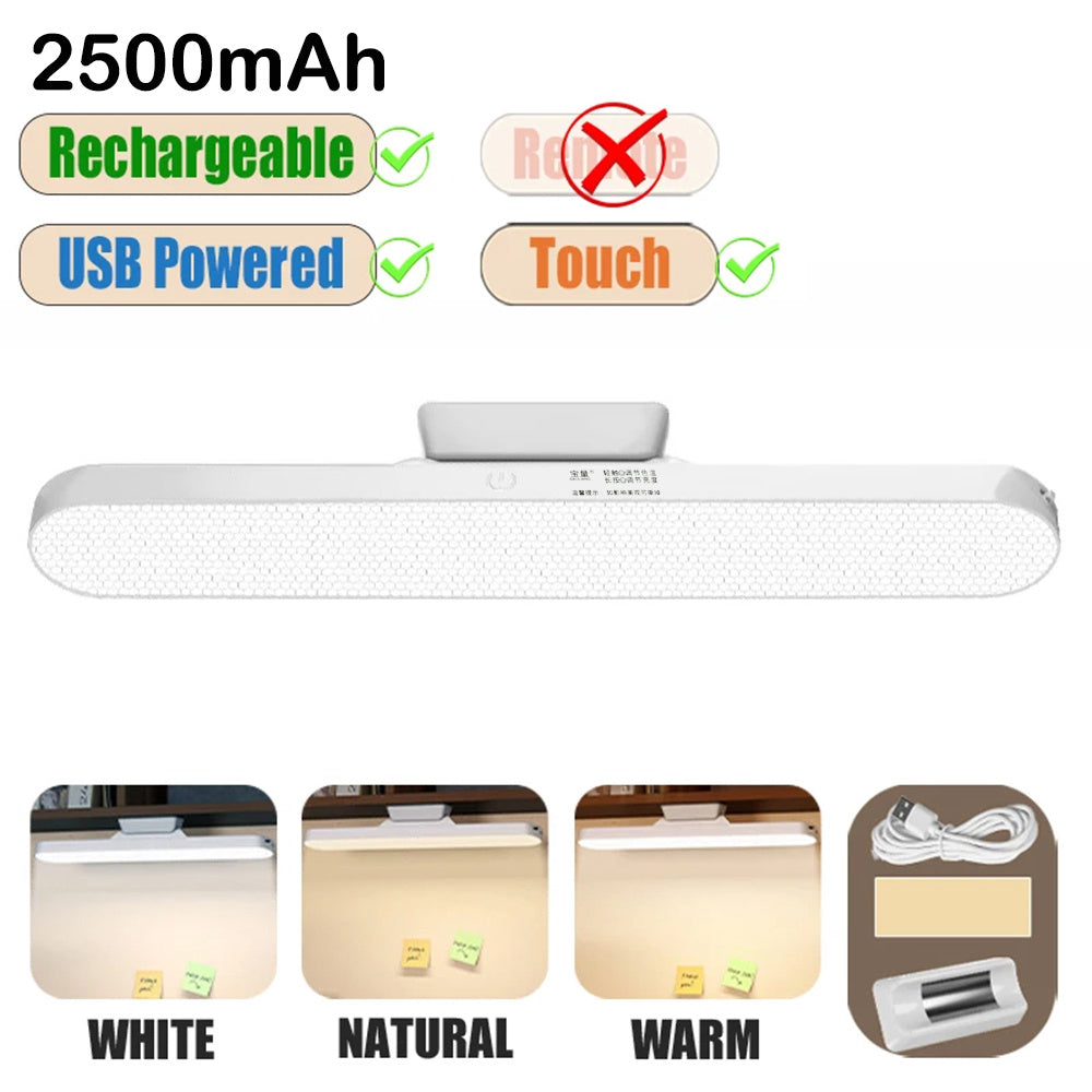 Wall Reading Light Stick On Bunk Bed Lamp Dimmable Touch Lights Magnetic Mounted Under Cabinet Lighting Rechargeable Battery Operated Wireless LED Closet Kitchen Portable Bar For Vanity Makeup Mirror Vibrant Vaults