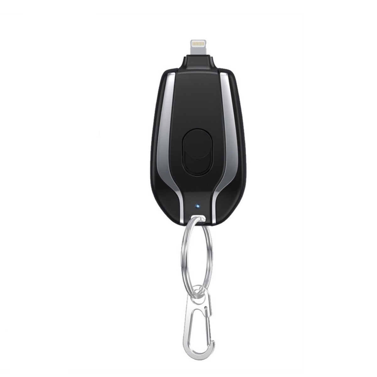 1500mAh Mini Power Emergency Pod Keychain Charger With Type-C Ultra-Compact Mini Battery Pack Fast Charging Backup Power Bank Vibrant Vaults