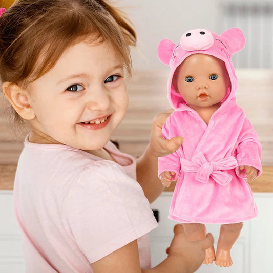 Doll Cartoon Clothes 5Set 18Inch&43cm Baby Pajamas Dinosaur Pig Animal American Reborn New Born Baby Doll OG Girl`s Toy Doll Vibrant Vaults